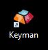 Keyman Icon on Laptop